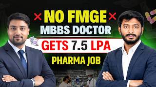 No FMGE? No Problem! | High Paying Pharma Careers for MBBS Doctors