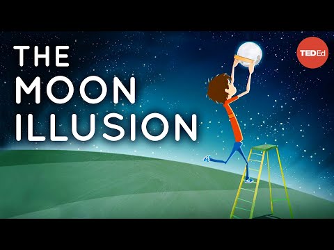 Video: Kāpēc Mēness Pie Horizonta šķiet Lielāks Nekā Tā Zenītā