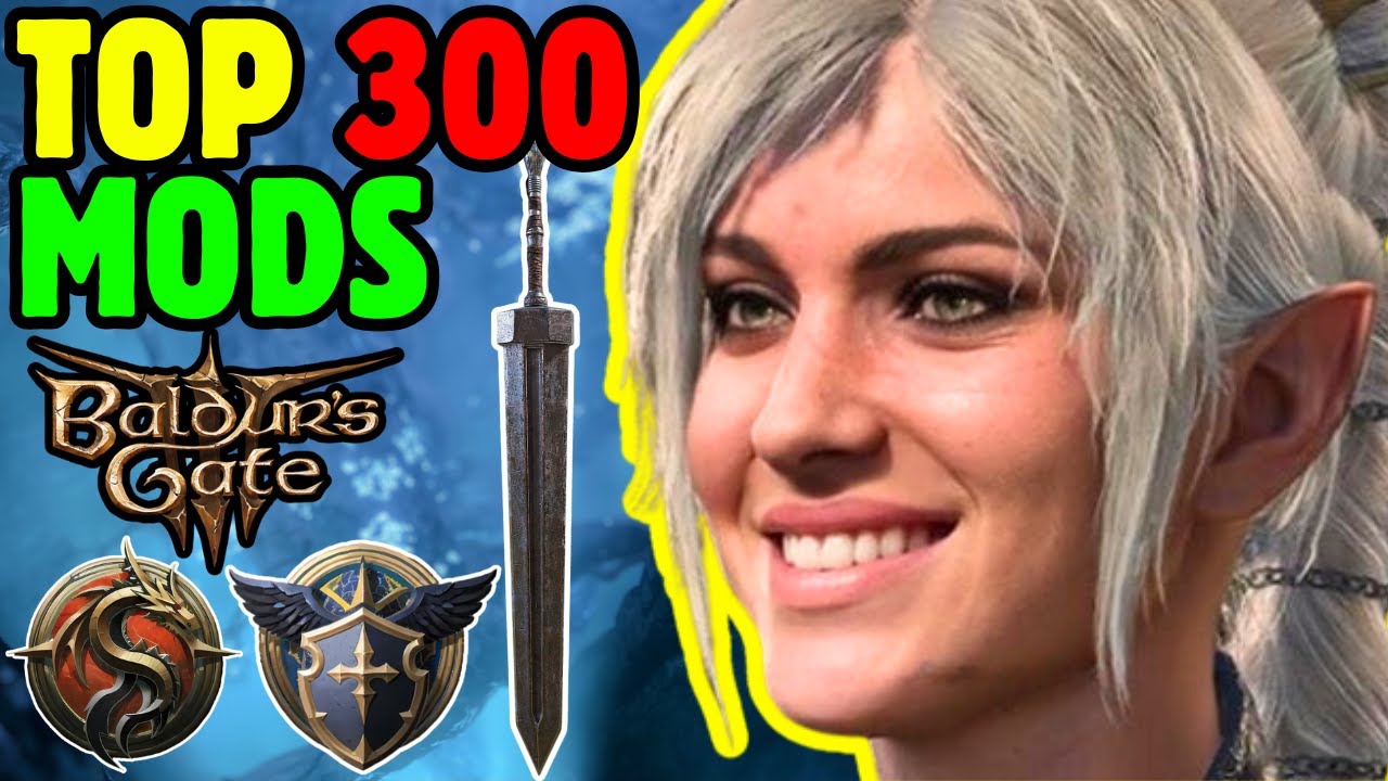 TOP 300 MODS in Baldur's Gate 3 Mod Manager + Nexus - YouTube