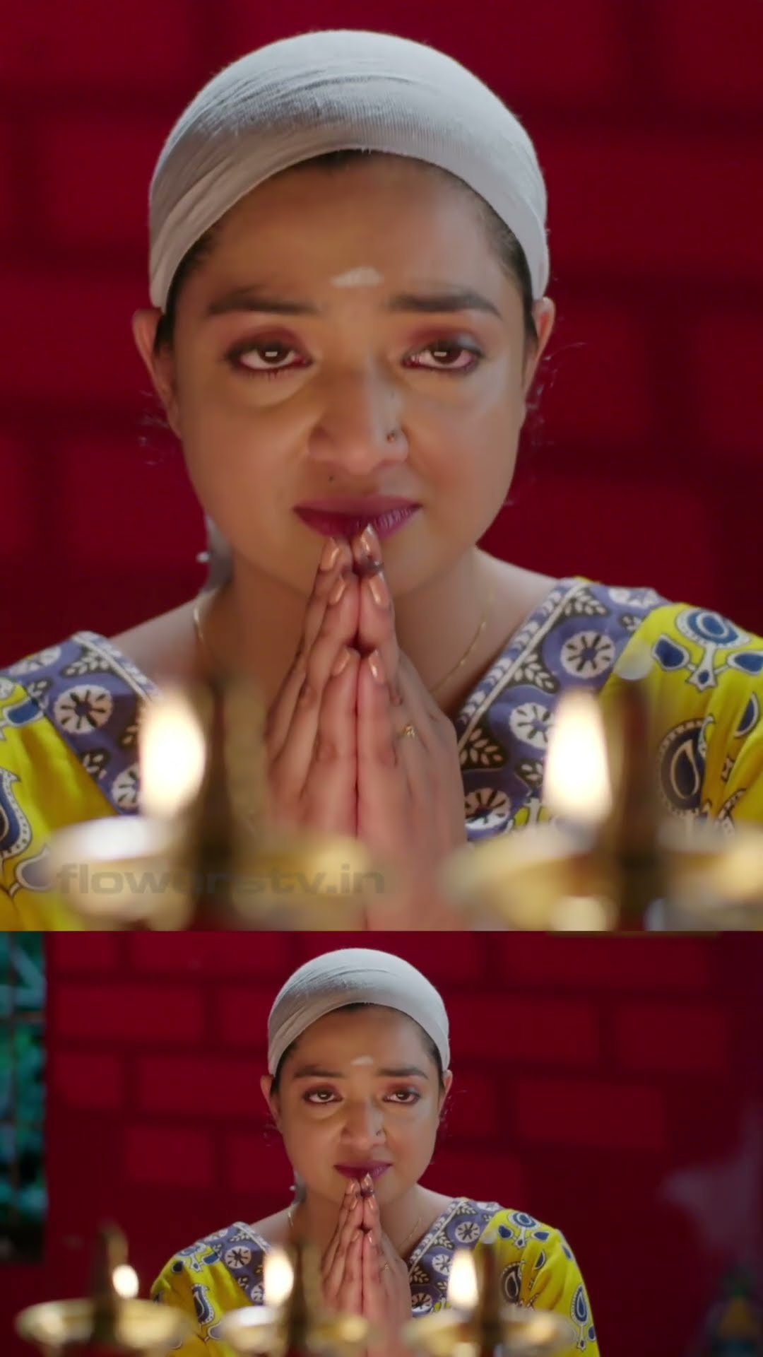 ഭഗവാനോട് നന്ദി പറഞ്ഞ് മഹാലക്ഷ്മി!