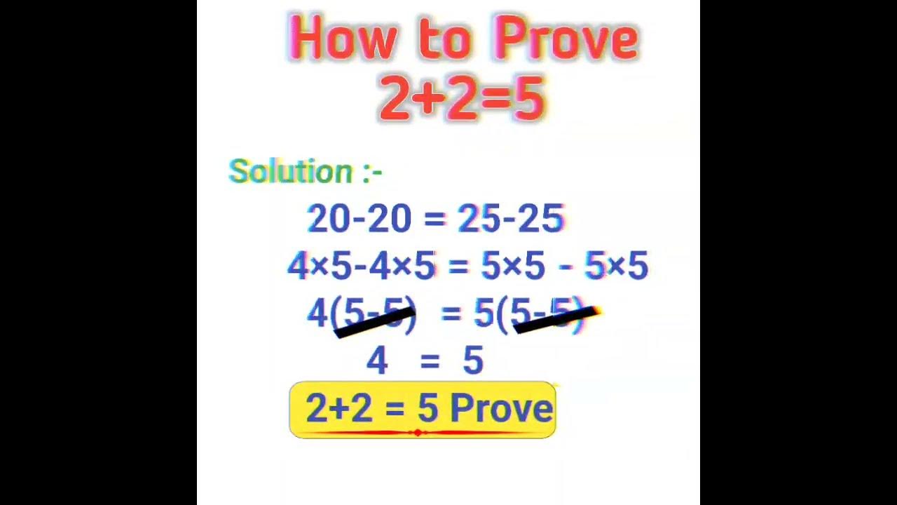 how-to-prove-2-2-5-shorts-video-trending-youtube