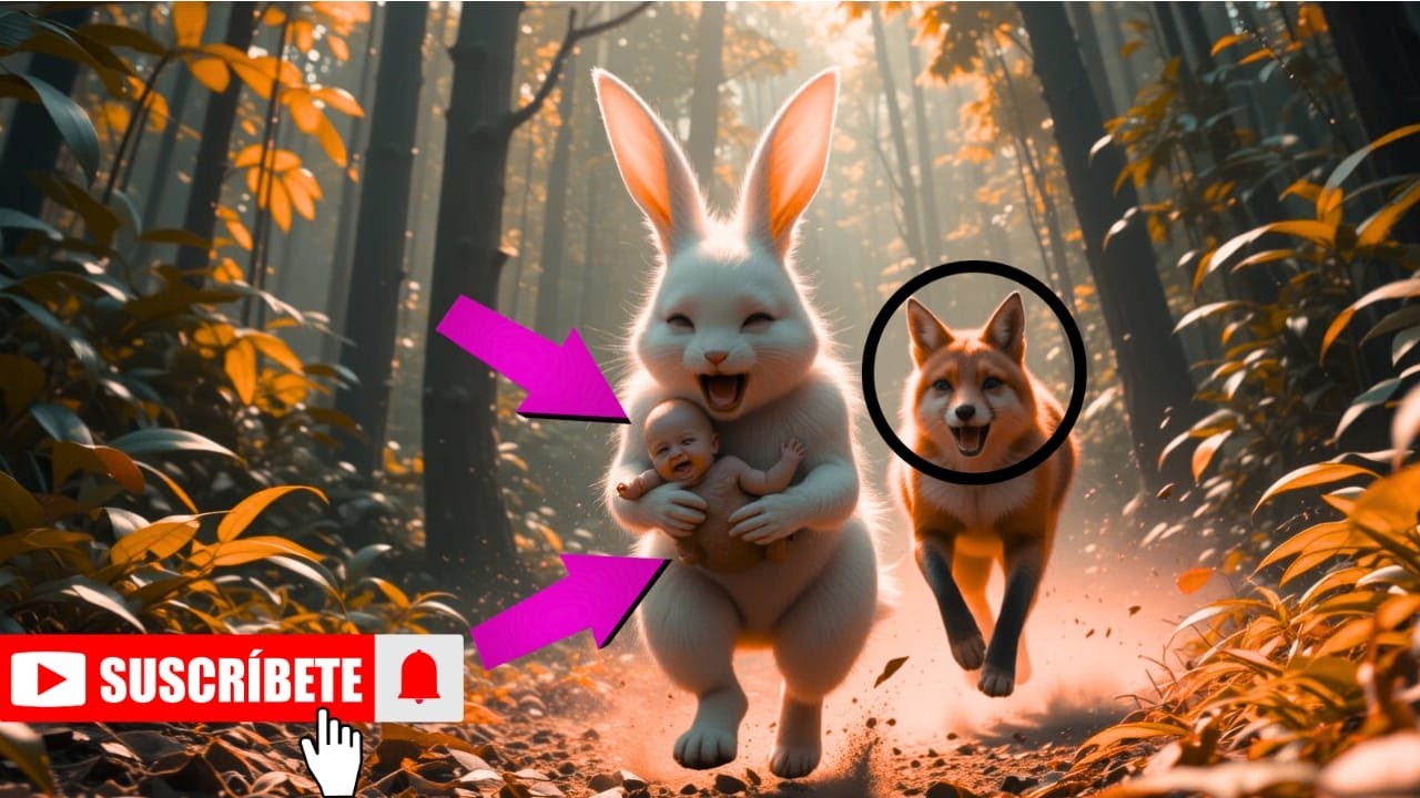 Rabbit Saves Child From Aunts  |Emotional Child Story |