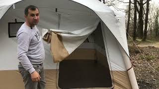 QUECHUA-BASE AİRSECONDS FRESH  Türkiye’de ilkk Sobalı şişme çadır 🏕️ Resimi