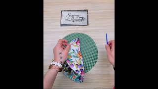 How to Make a Basket from Round Pieces | Beautiful Baskets with an Easy Method | Sewing Tutorial