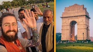 Visiting INDIA GATE in Delhi 🇮🇳