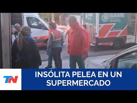 Una feroz pelea en un mercado de Monserrat terminó con 10 personas intoxicadas con gas pimienta