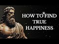 10 TIPS TO  REACH THE ULTIMATE HAPPINESS LEVEL   Marcus Aurelius   STOICISM