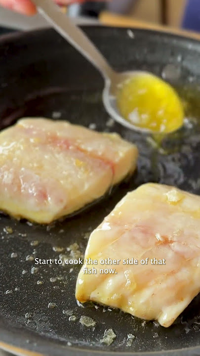 How to cook fish perfectly.  #chef  #cooking #fish