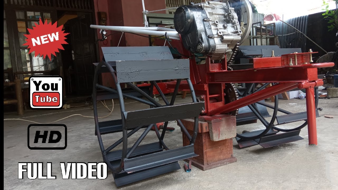 Pembuatan Traktor Mini dari awal sampai jadi