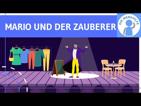Mario und der Zauberer (Thomas Mann) - Zusammenfassung / Inhaltsangabe - Deutsch Literatur / Lektüre @diemerkhilfe