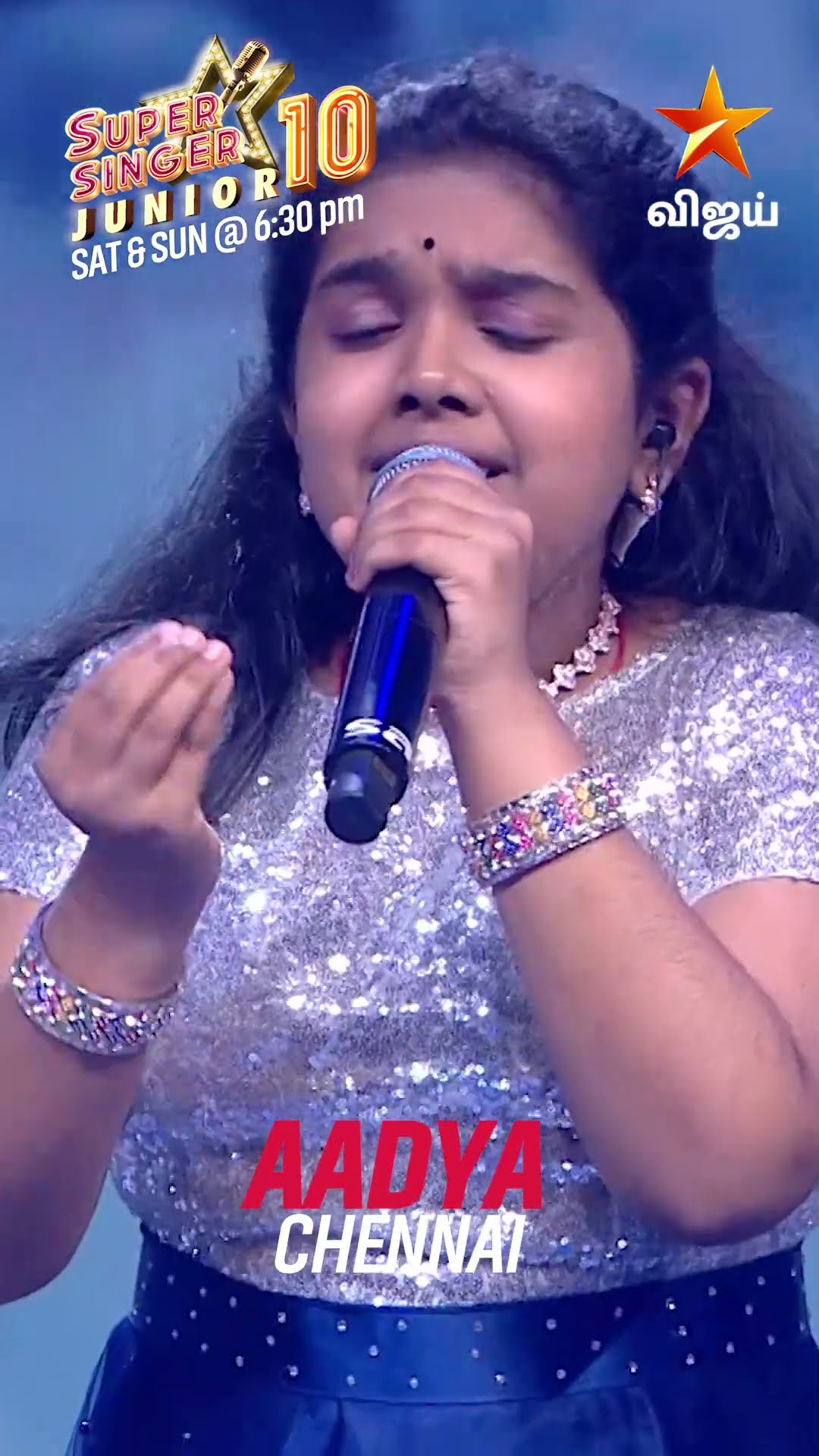 Kaadhal Rojave..❤️ | #Aadya❤️‍? | Super Singer Junior 10