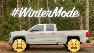 It's that time of year... rocking the stock wheels and tires for an...