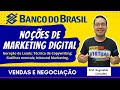 Noções de Marketing Digital: geração de leads; técnica de copywriting; gatilhos mentais; Inbound mkt