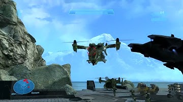 Halo Reach PC - Forge Bots Path finding test 3