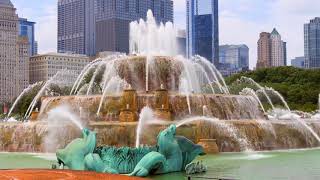 [10 Hours] "Love and Marriage" Fountain, Chicago - Video & Audio [1080HD] SlowTV