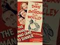 Bette Davis watches Monty Woolley drive everyone insane in The Man Who Came to Dinner (1941)