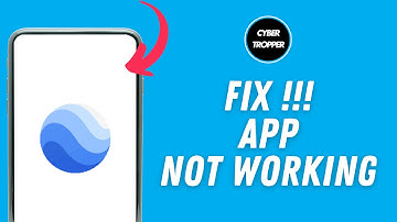 How to Fix Google Earth not Working