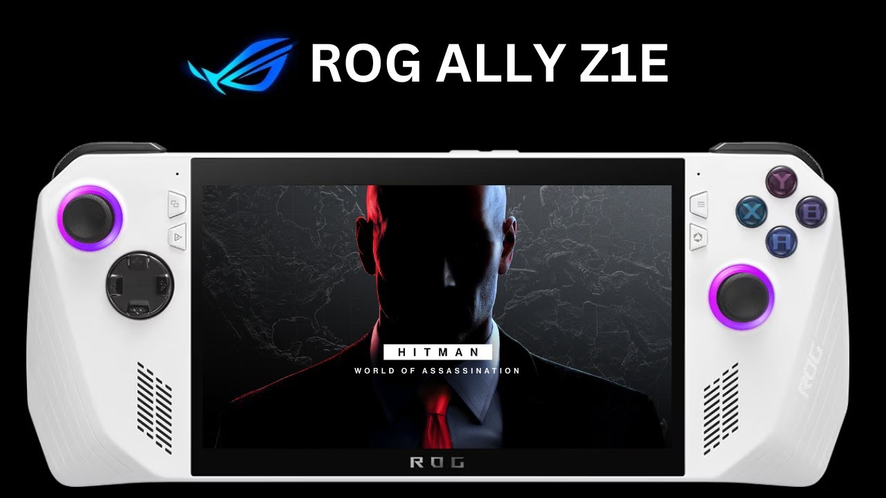 ROG Ally Z1E - Hitman World of Assassination 25W - impressive 