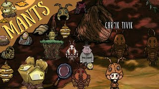 Don't Starve Hamlet Guide: Mants, Mant Hills & The Pherostone (Translating/Befriending Mants)