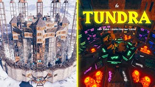 THE TUNDRA - MASSIVE Rust Clan Base | Open Core & Widegap | Build Tutorial 2022