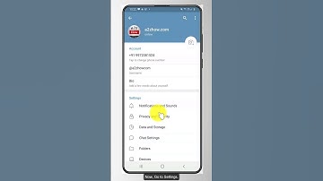 How Do I Change My Telegram Username #shorts