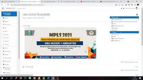 cara impor materi ke kelas lain di lms moodle