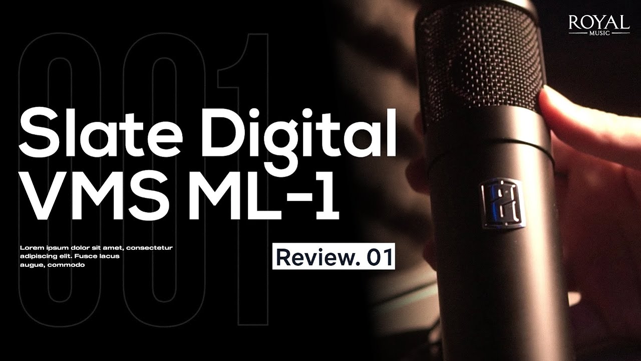 Slate Digital ML-1 | O Microfone do 7 Minutoz | Review 01 - YouTube