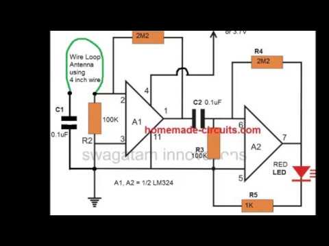 Mobile phone Detector Circuit - YouTube