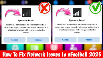 How to fix network problems in eFootball 2025 Mobile !! ios & android efootball 2025