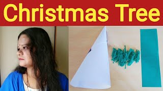 DIY Cheap Christmas Tree Using Woolen And Papers | Christmas Crafts | Christmas Decor