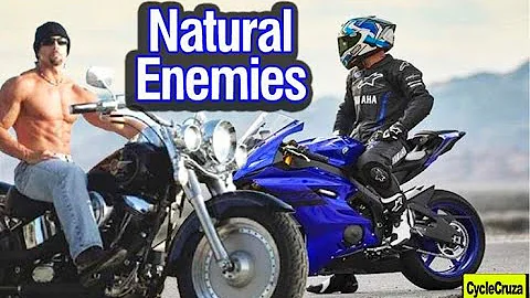 Why Sport Bike and Harley Bikers are ENEMIES