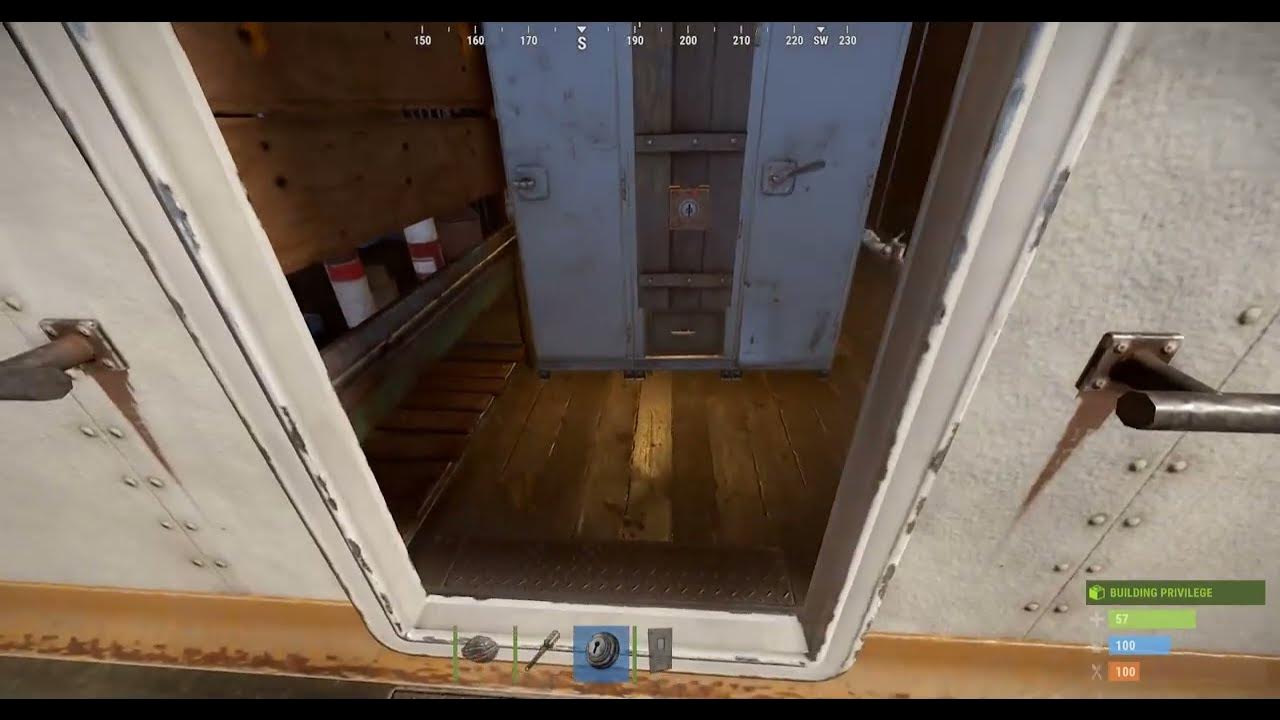 How to Airlock a RUST Tugboat YouTube