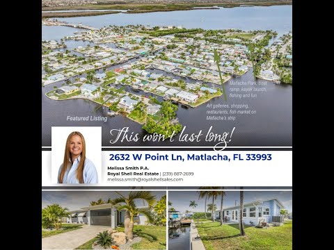 2632 West Point Lane, Matlacha, FL home video tour