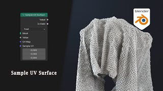 [Tut] Sample UV Surface - Blender Geometry Nodes 3.4