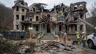 How Friends Turned Abandoned CASTLE into a Dream Mansion | Full Transformation