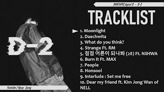 [FULL MIXTAPE] Agust D - D-2