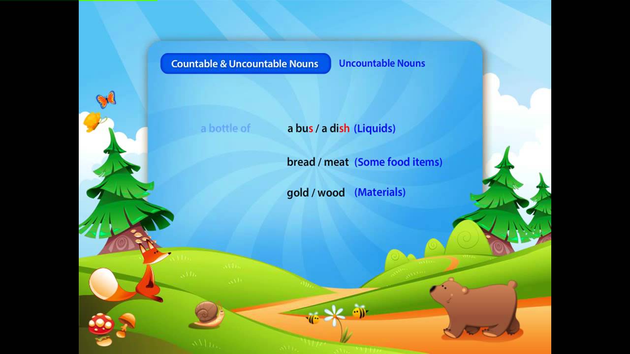 English Grammar Lesson: Countable \u0026 Uncountable Nouns