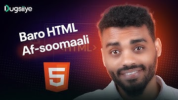 HTML Crash Course For Beginners | HTML Tutorial Af Soomaali