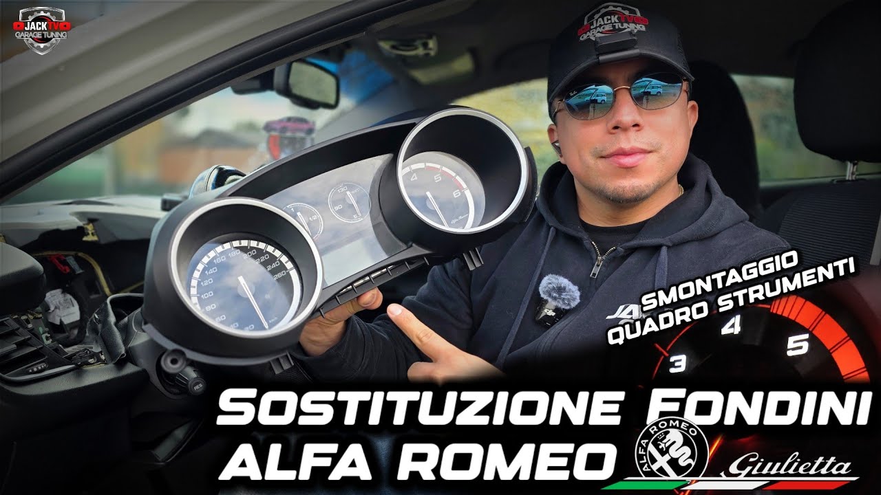Smontaggio Quadro Strumenti e Sostituzione Fondini ALFA ROMEO Giulietta