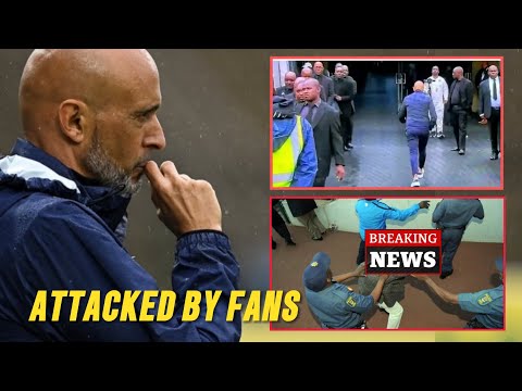 VIDEO Mamelodi Sundowns Fans Attack Head Coach Miguel Cardoso After 1 0 Loss To Golden Arrows