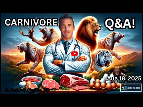 Thumbnail for 🔴LIVE Carnivore Q&A with Dr Anthony Chaffee! | August 1, 2025