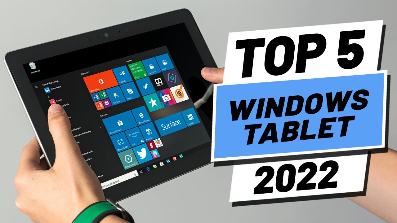købe Banyan St Top 5 BEST Windows Tablets of [2022] - YouTube