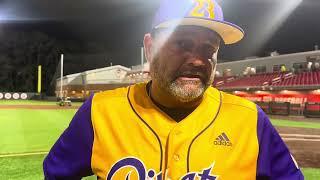ECU Baseball Coach Cliff Godwin after a road loss to NC State