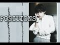 KIM TAEHYUNG V BTS - POSITIONS  - ARIANA GRANDE  FMV FAN EDIT