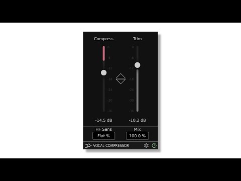 Bertom Vocal Compressor - Free plug-in for speech and singing voice