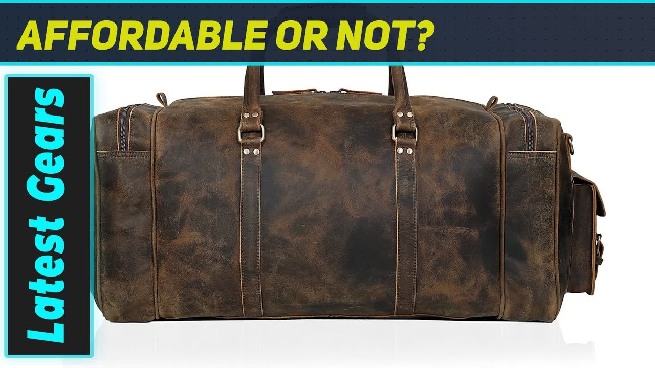 Большая кожаная дорожная сумка Ultimate: идеальный спутник в путешествиях и спортзале.