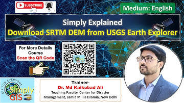 Download SRTM DEM from USGS Earth Explorer | Simply GIS Training