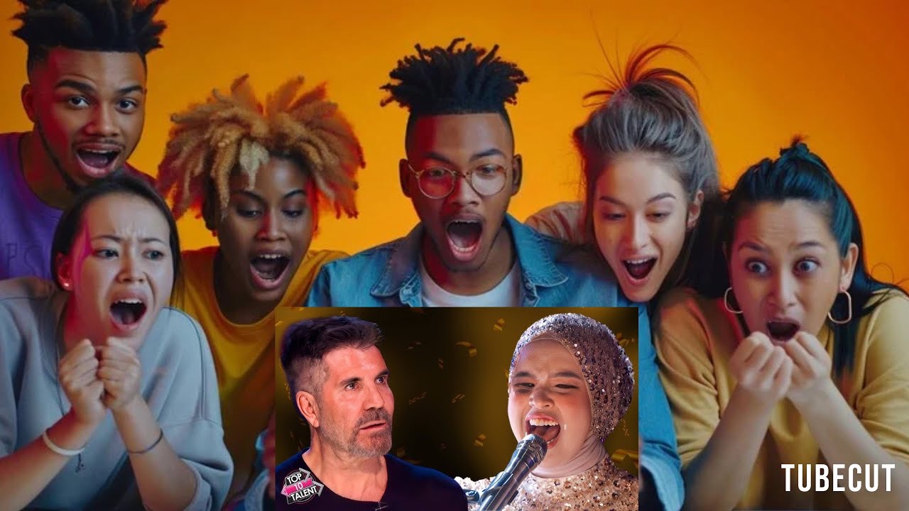 Путри Ариани получает «Золотую кнопку» от Саймона Коуэлла | Прослушивания AGT 2023 | Реакция