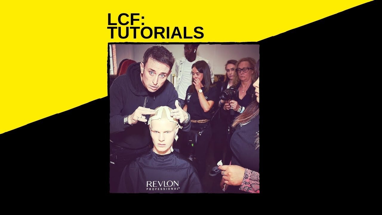Guest Sessions: John Vial, Revlon Ambassador gives hair tutorial to LCF hair and make up students