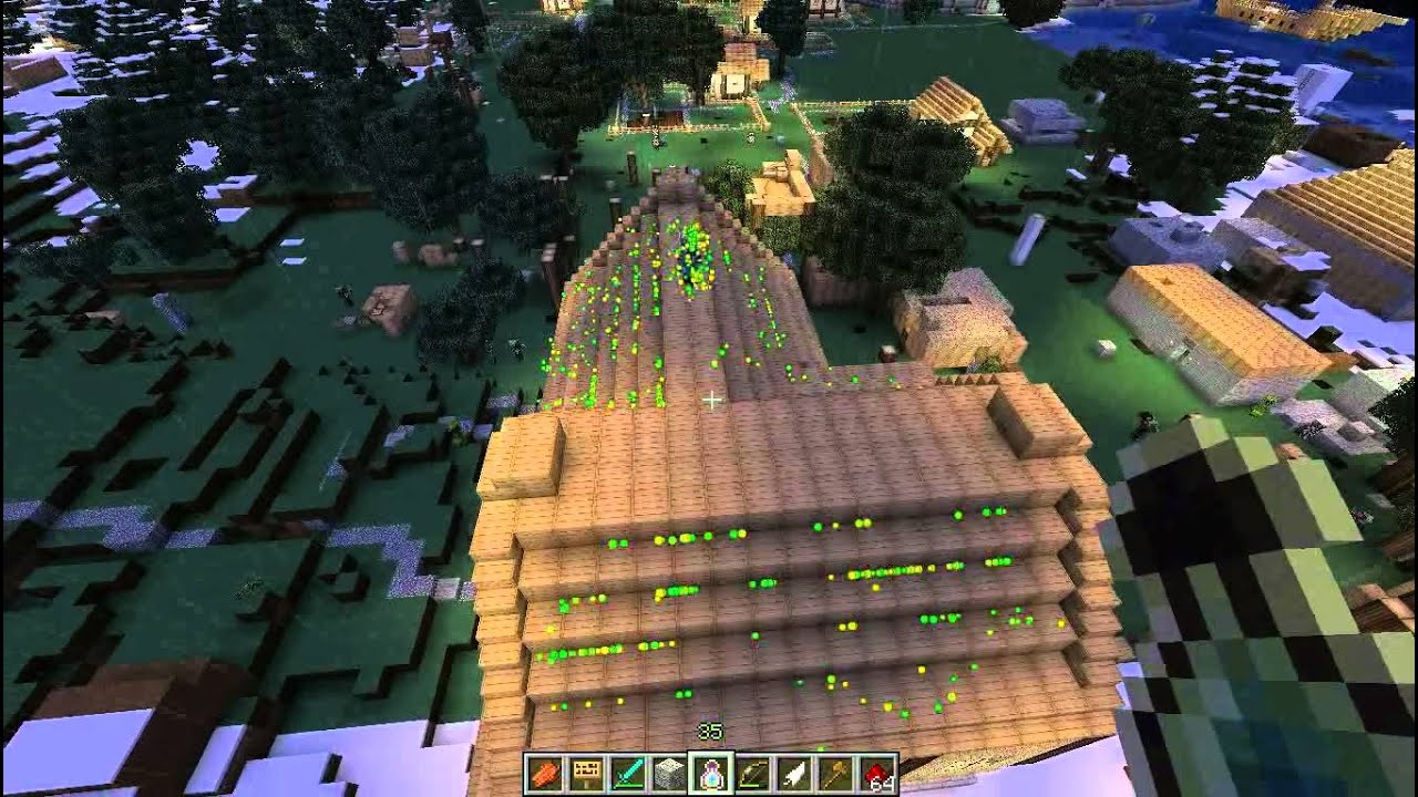 minecraft xp orb swarm - YouTube